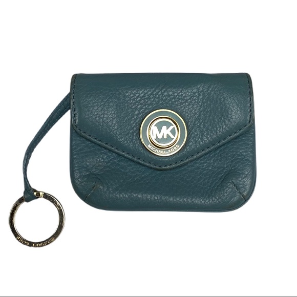 Michael Kors Accessories - ⚓️ Michael Kors | Leather Keychain ID Card Holder